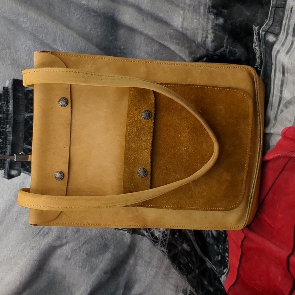 Tanl Leather and suede bag - Picture 2 of 9